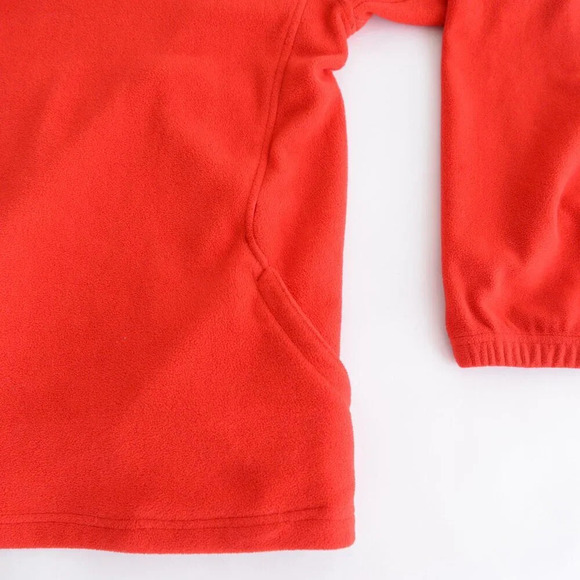 Vintage Reebok Face Off Apparel Detroit Red Wings Half Zip Fleece Sweater M - Picture 6 of 10